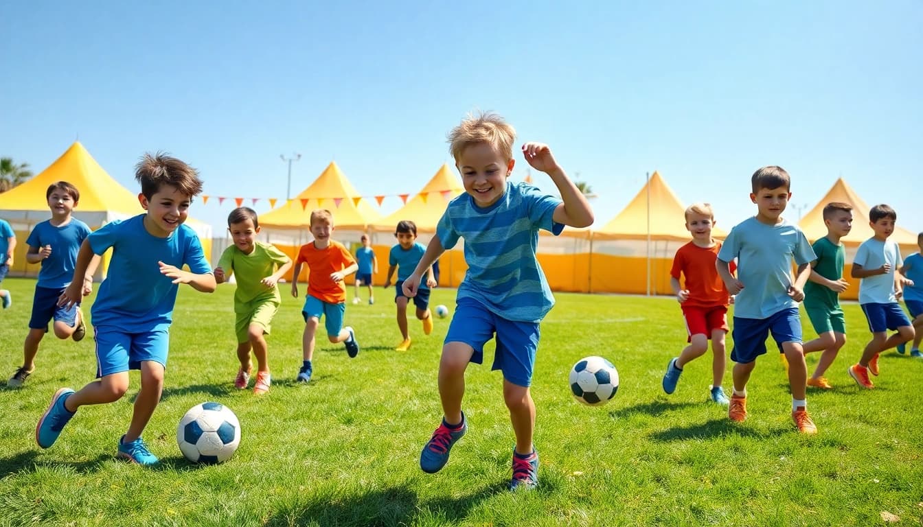 Experience Excitement and Teamwork at Multi Sports Camps for Boys