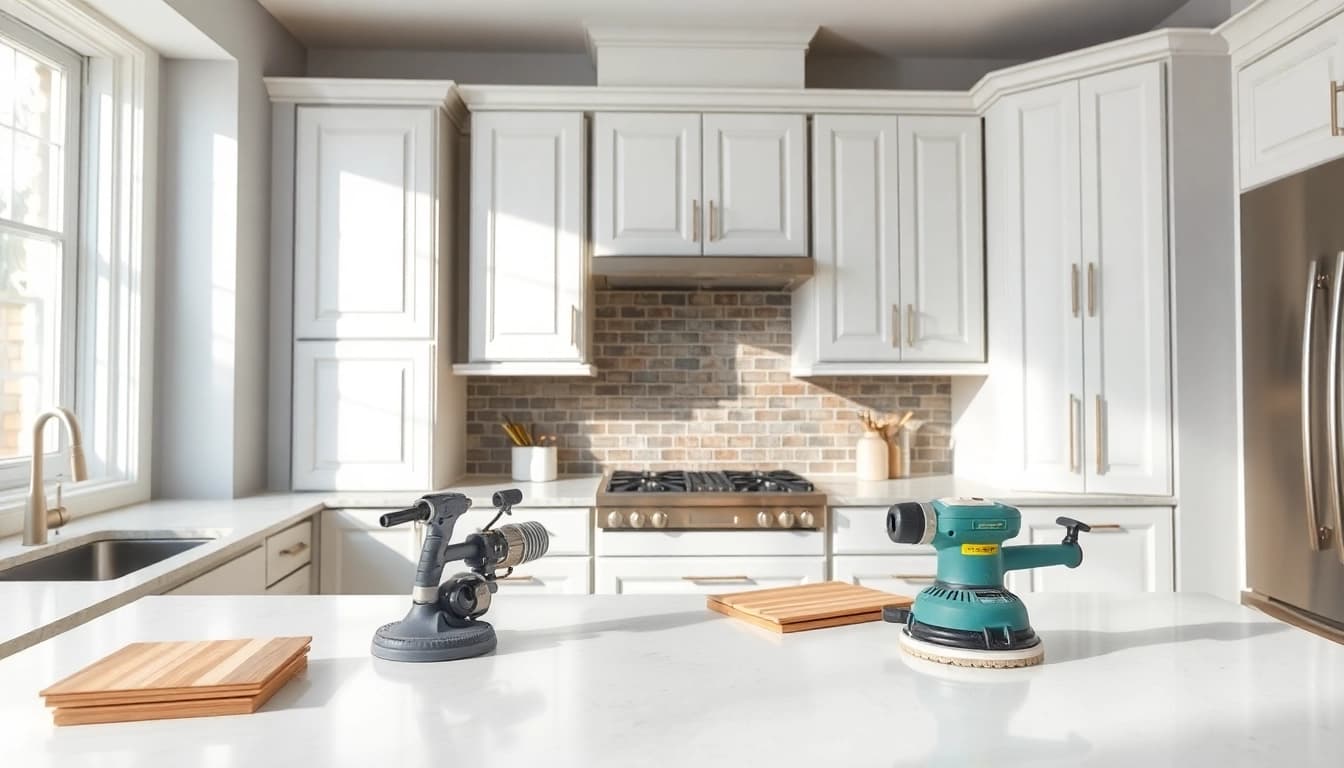 Revitalize your kitchen with Cabinet Refacing Saint Petersburg FL, demonstrating before and after cabinet transformations.