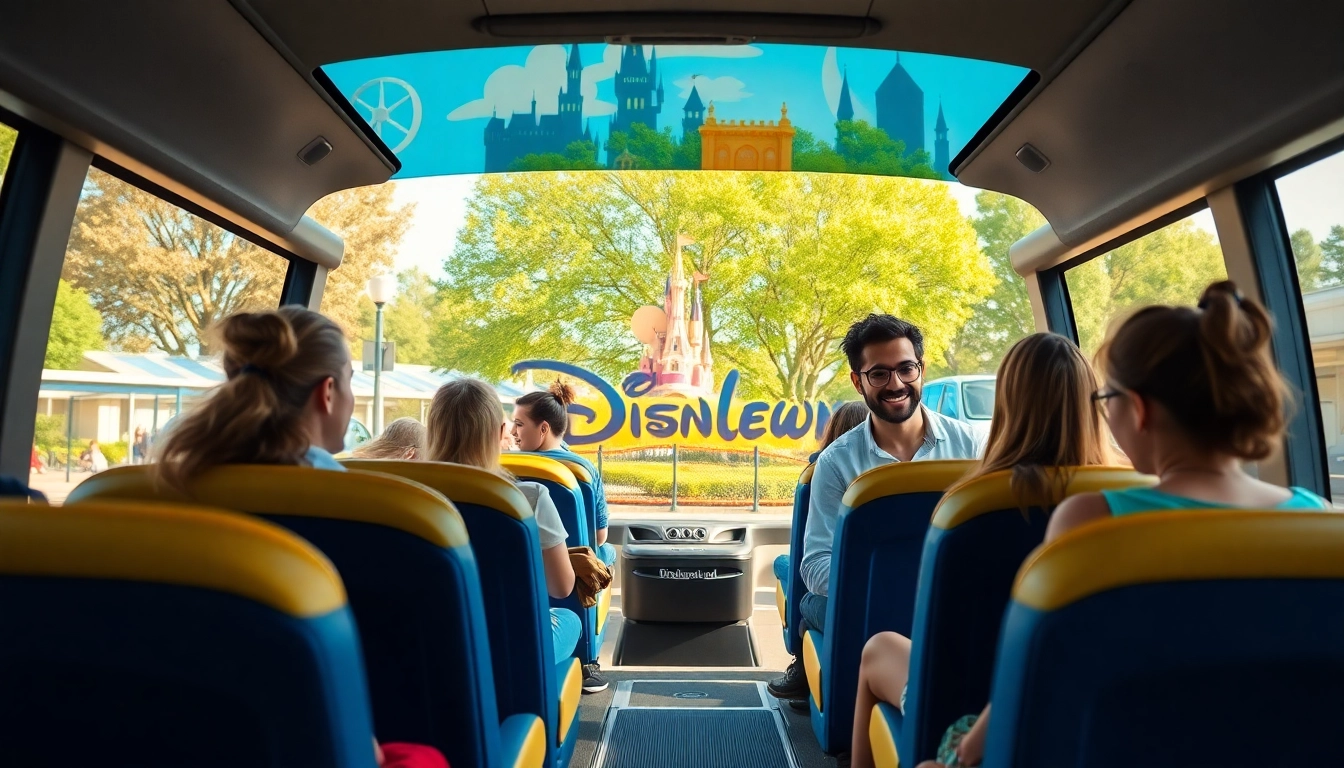 Enhance your Disneyland Paris airport transfer services with a modern shuttle offering comfort and convenience.