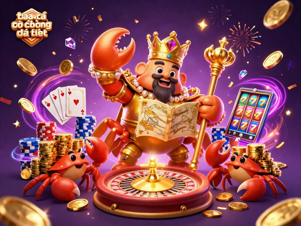 Gửi đến người chơi trang cá cược bóng đá uy tín với hình ảnh hoàng đế cua vàng nhưng rất chi tiết trên đây