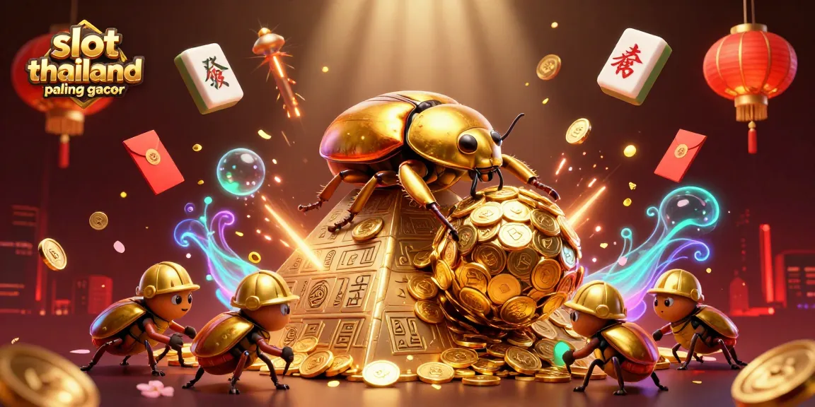 Engage with slot thailand paling gacor symbols rolling along a luxurious gambling pyramid, enhanced with vibrant casino elements.