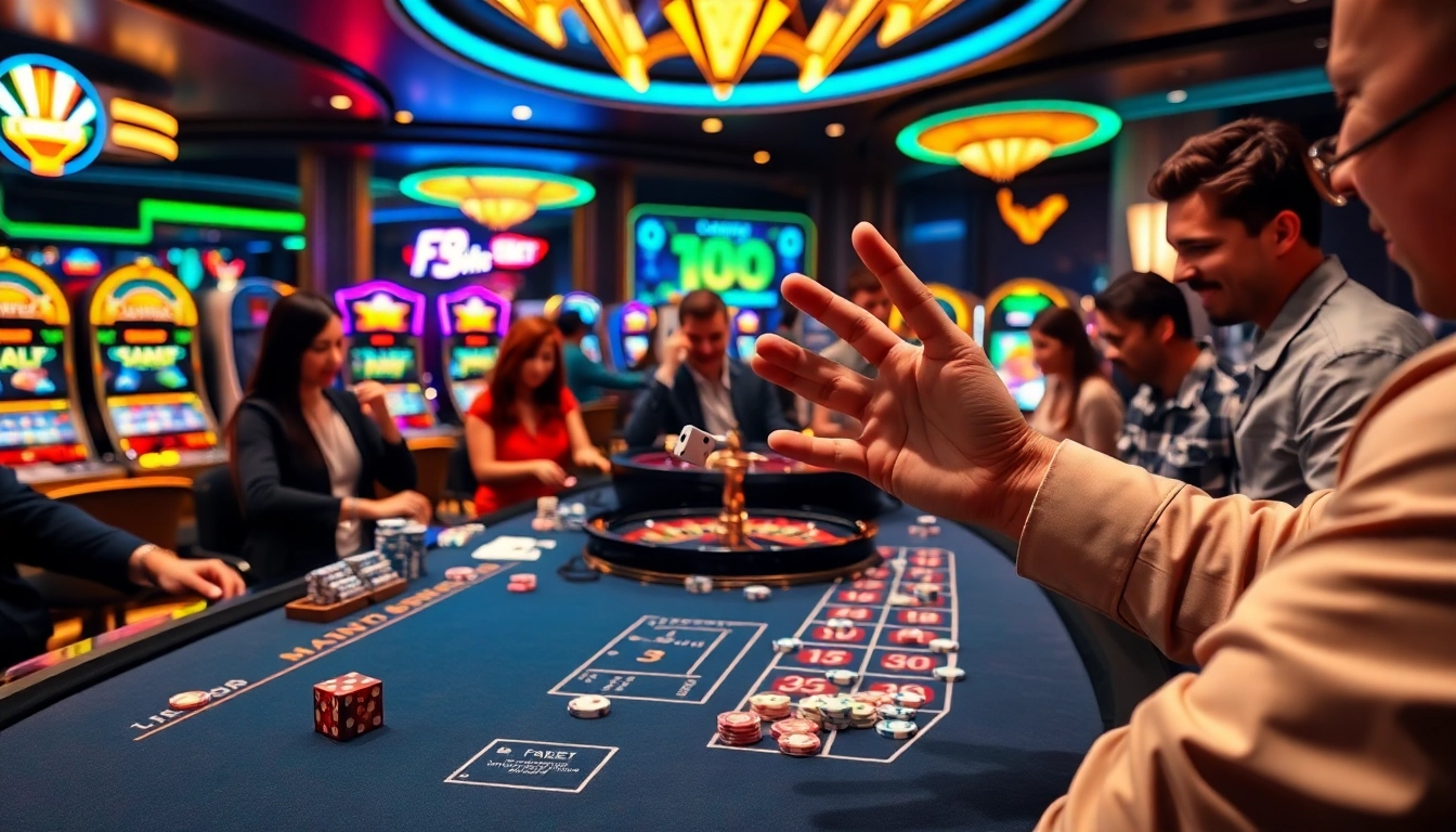 Experience the thrill of betting at Nhà cái F8BET with engaging casino games and vibrant slot machines.