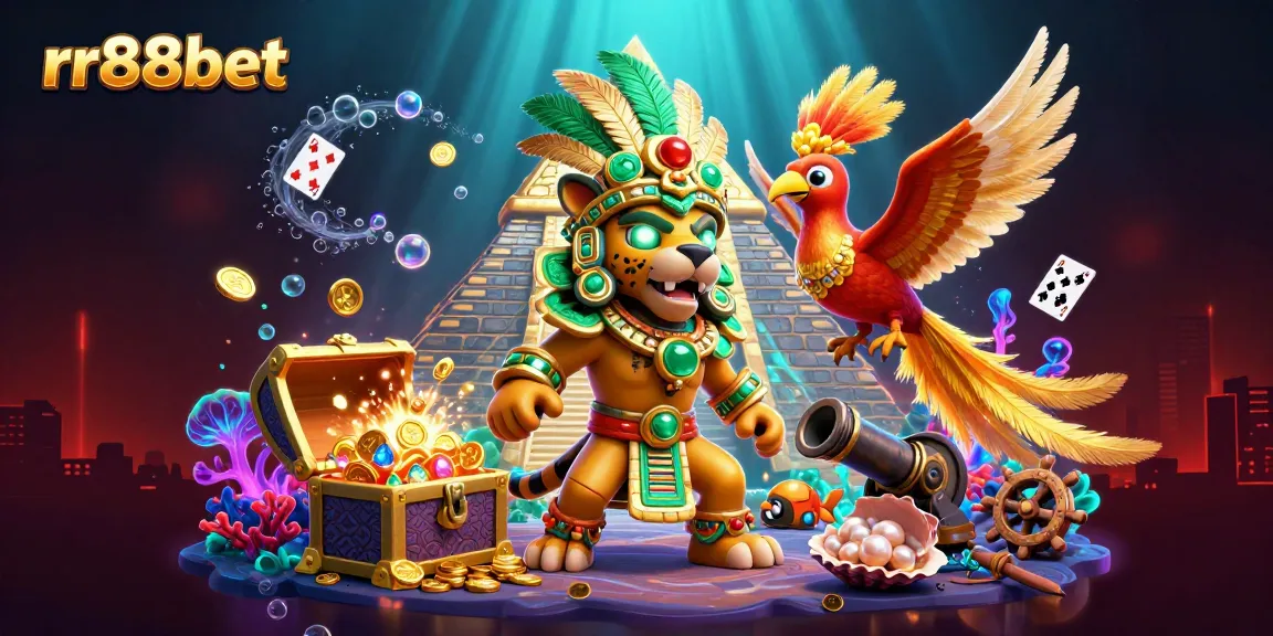 Experience dynamic gambling thrills with rr88bet in vibrant 3D casino adventure.