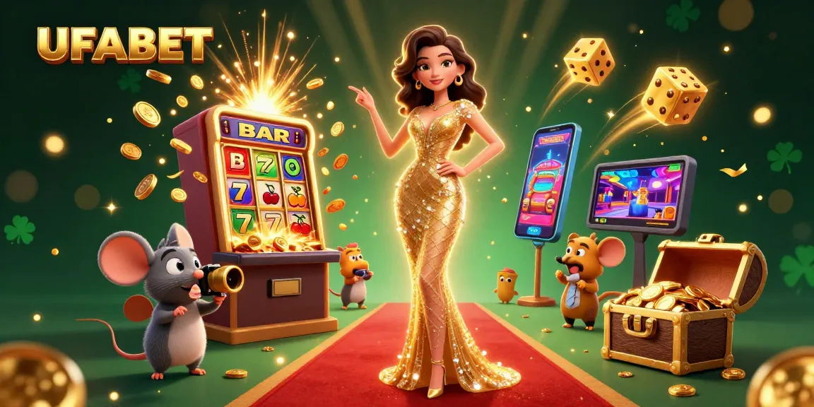UFABET offers exciting gaming experiences with jackpot slots, vibrant characters, and dynamic casino elements