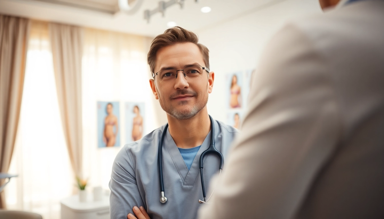 Professionelle Beratung zur Plastische Chirurgie Hamburg in moderner Klinik mit freundlicher Atmosphäre.