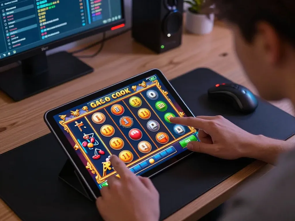 Mainkan slot gacor online yang menarik di tablet dengan grafik yang cerah dan permainan yang menarik.