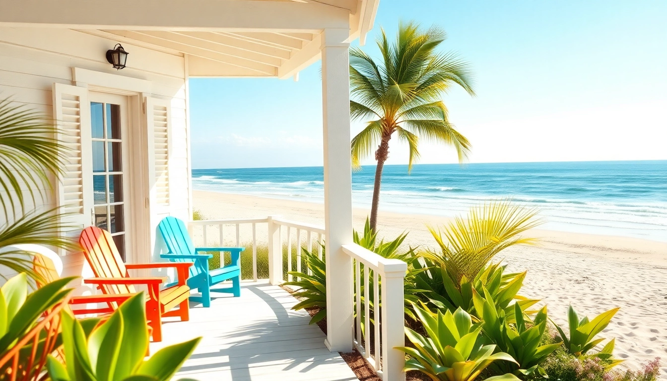 Relax in the coastal cabana with vibrant beachside atmosphere and inviting views.