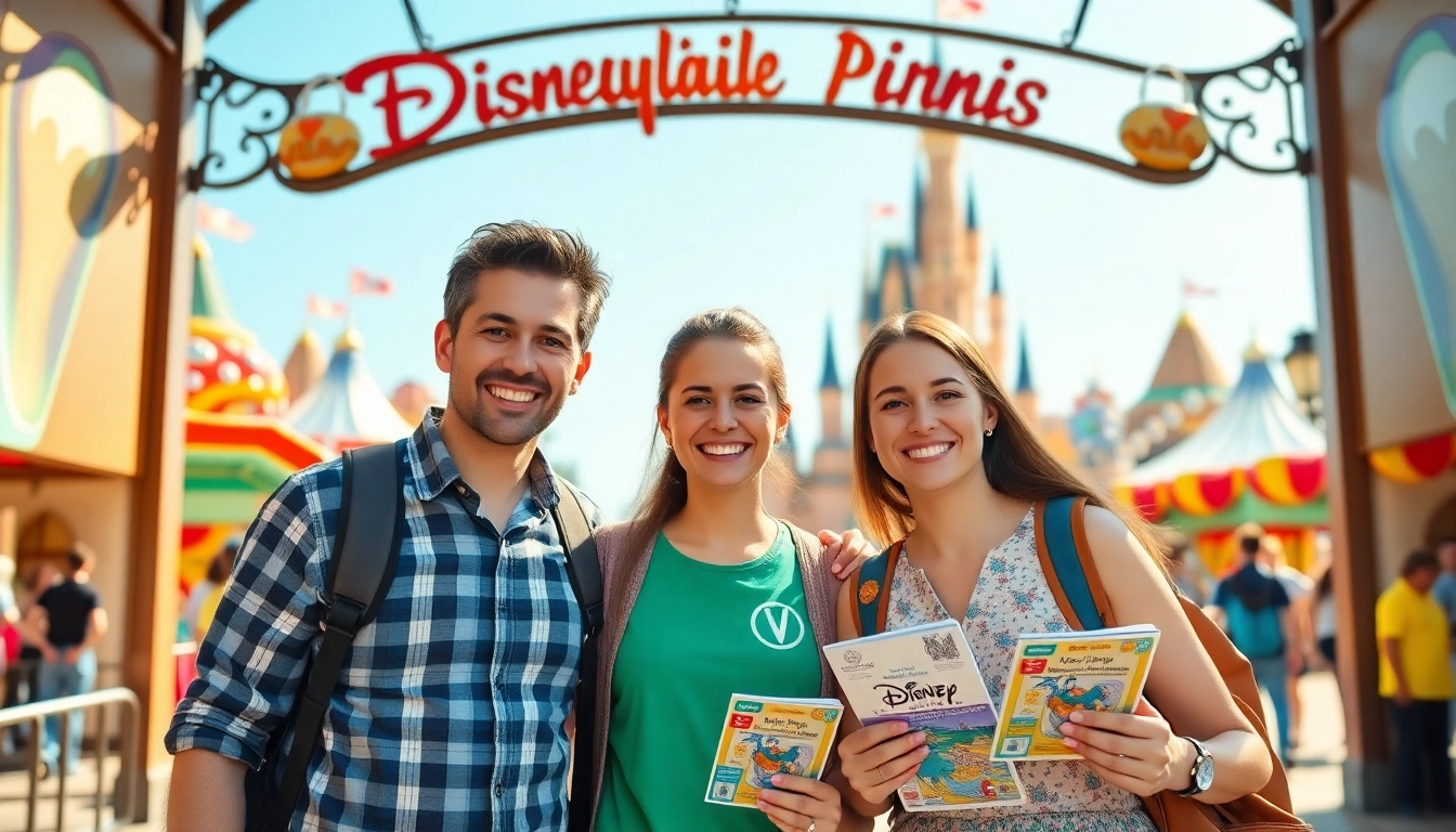 Experience Disneyland Paris airport transfer services with a happy family enjoying their visit.