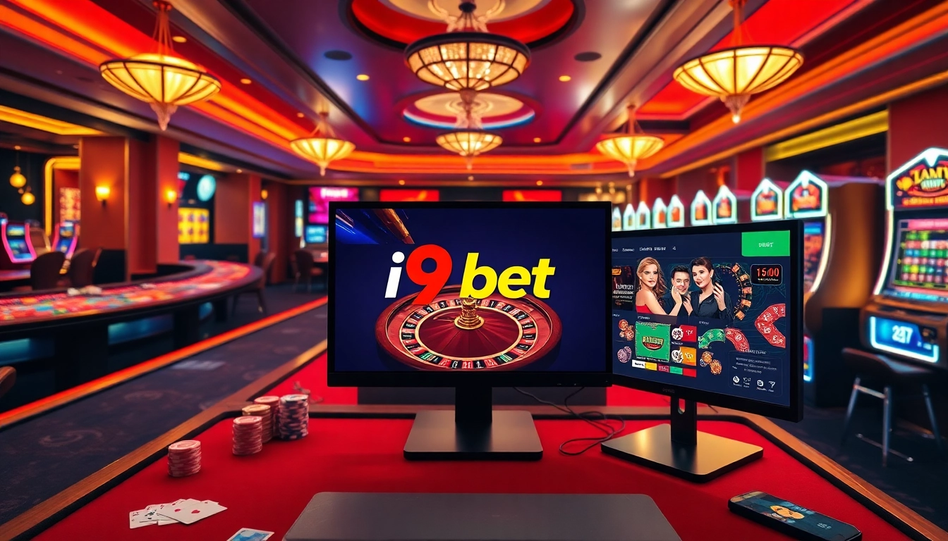 I9BET offers a captivating online casino experience with live tables and exciting game graphics.