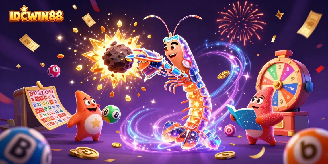 Experience thrilling wins with IDCWIN88's exciting games, stunning illustrations of vibrant casino fun