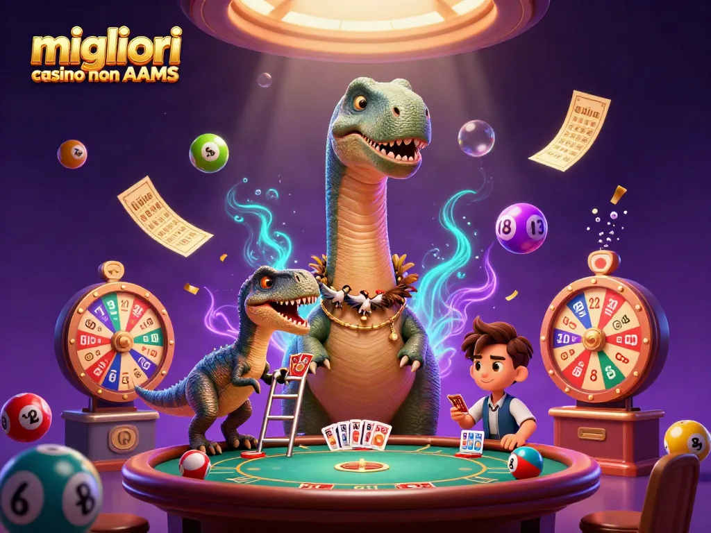 Migliori casino non AAMS: divertiti con la varietà di giochi e bonus unici in un'atmosfera avvincente.