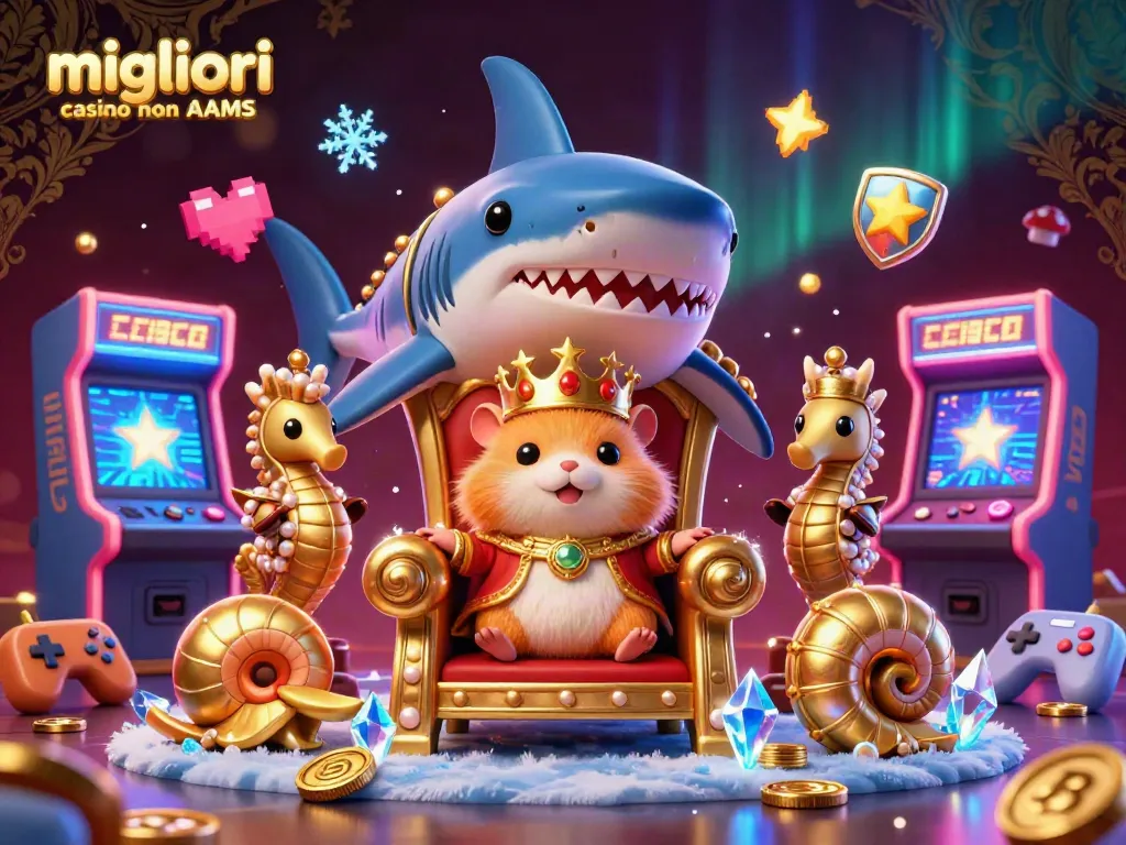 I migliori casino non AAMS offrono avvincenti esperienze di gioco con re delle slot e giochi arcade in un ambiente ricco di dettagli e colori.