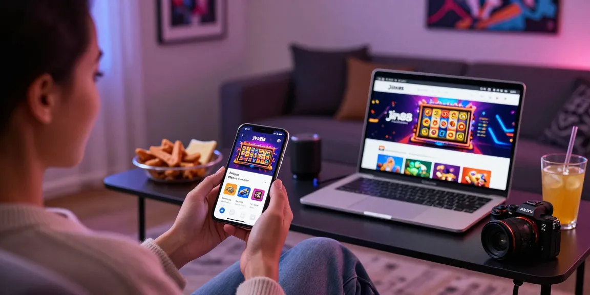 Tải xuống ứng dụng Jin88 trên smartphone trong không gian giải trí hiện đại