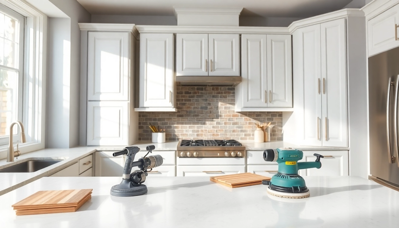 Revitalize your kitchen with Cabinet Refacing Saint Petersburg FL, demonstrating before and after cabinet transformations.