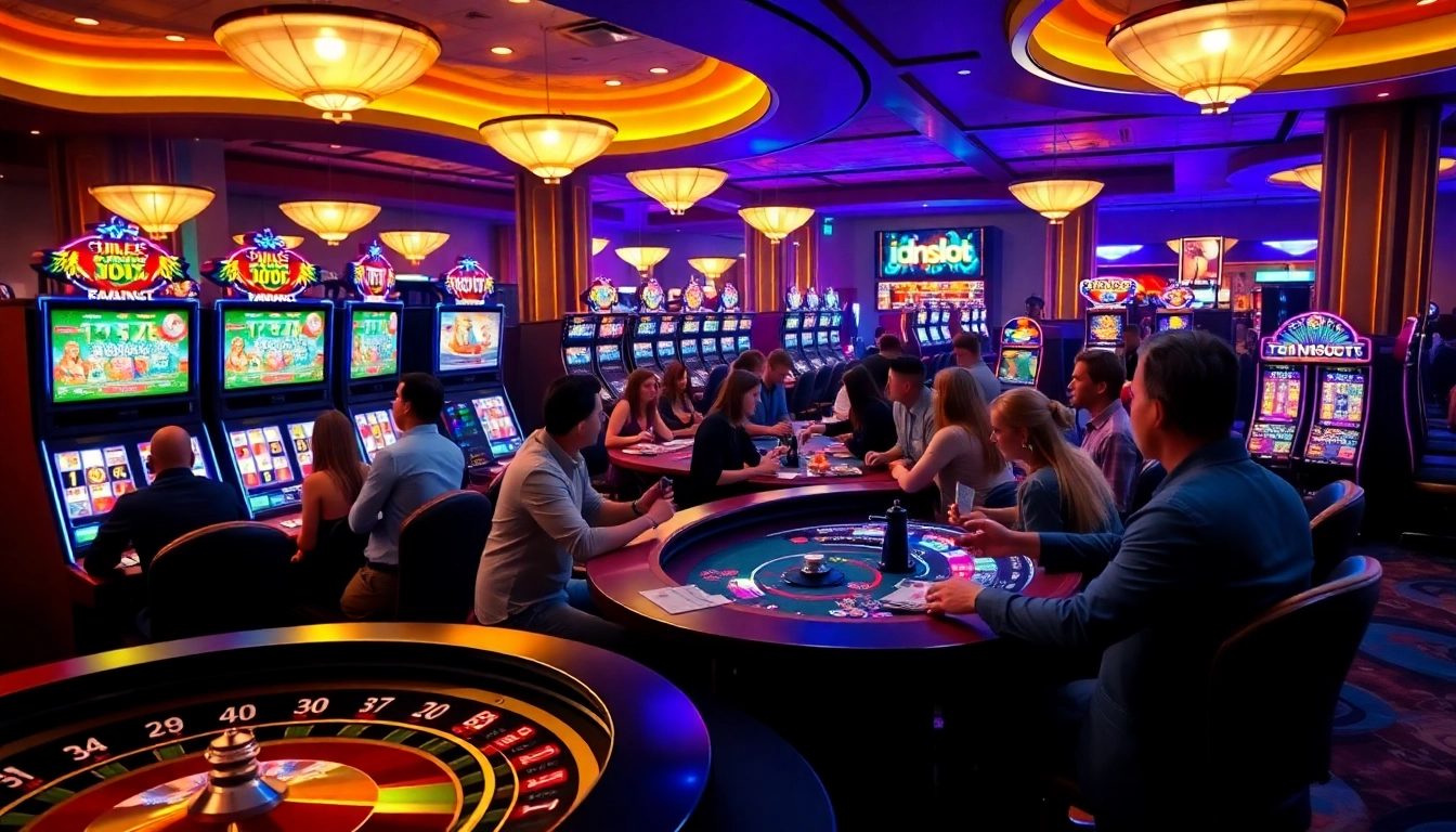 Experience the excitement of idnslot with vibrant slot machines and engaging casino gameplay.