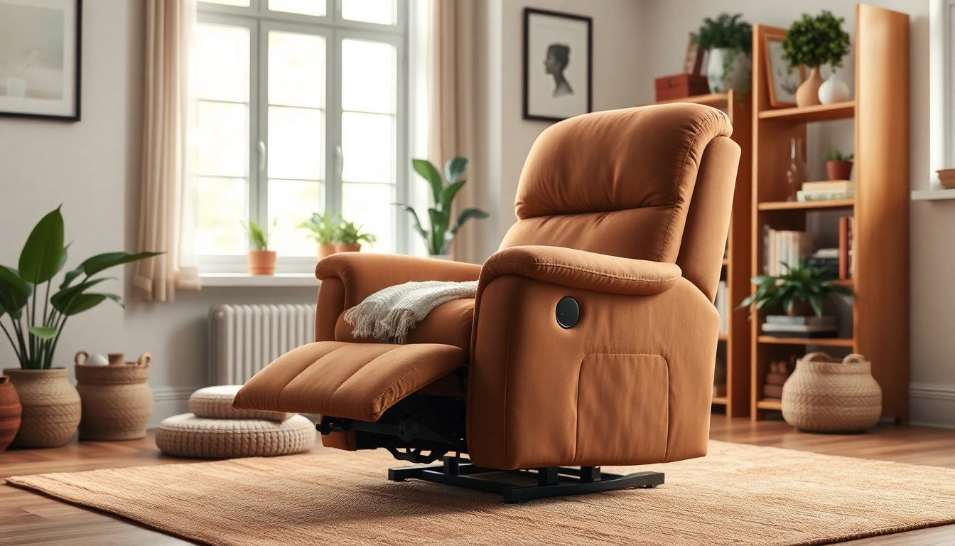 Experience ultimate relaxation with a lift recliner with heat and massage, designed for comfort and convenience.