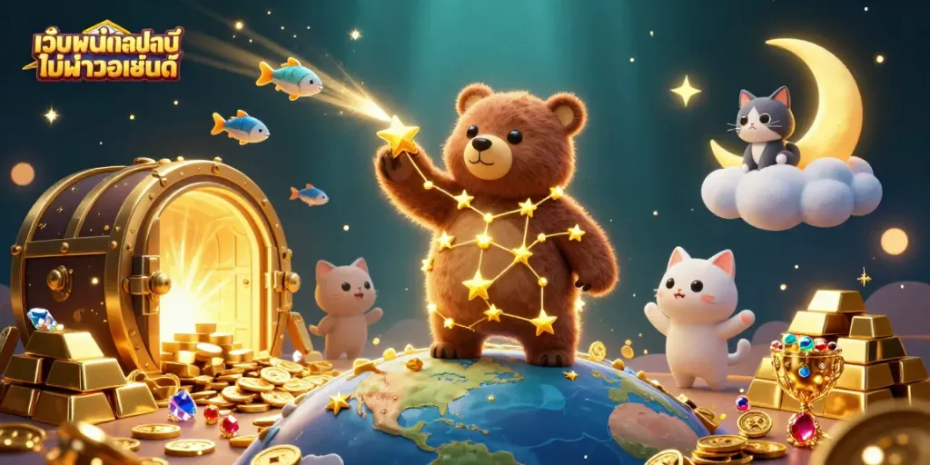 เกมพนันออนไลน์ ไม่ผ่านเอเย่นต์ พร้อมโชคลาภและความสนุกสนาน