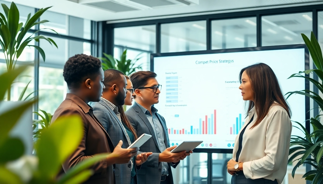Analyze competitor pricing strategies in a professional business environment