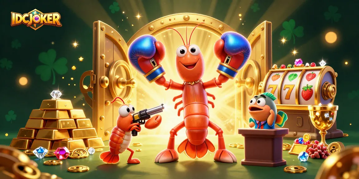 Experience the excitement of IDCJOKER gaming with lively slot elements and vibrant characters.