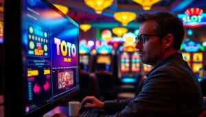 Menangkan permainan toto slot online dengan strategi terbaik dalam suasana kasino yang meriah.