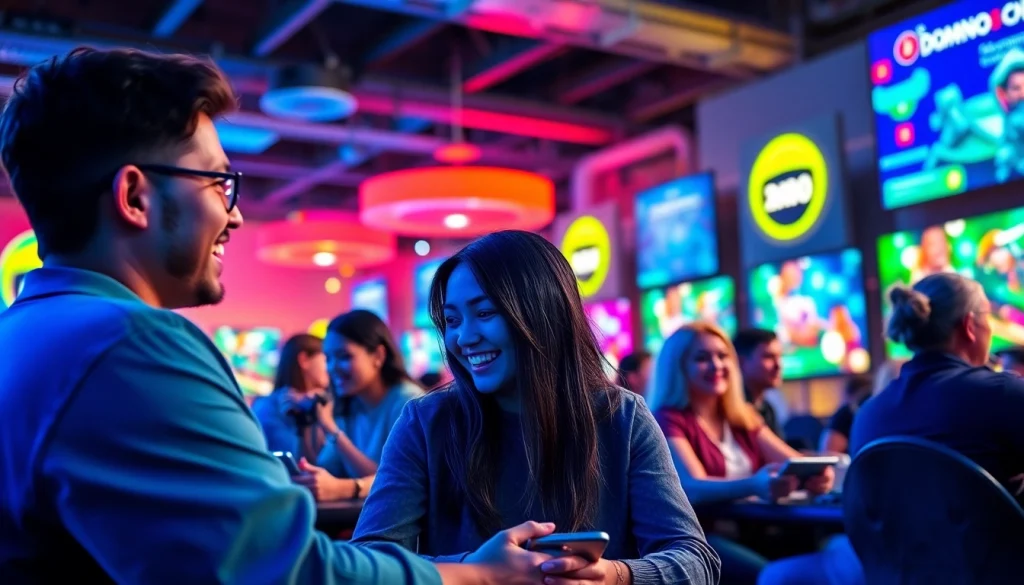 Permainan domino88 live chat game yang penuh semangat, menampilkan pemain yang terlibat aktif.