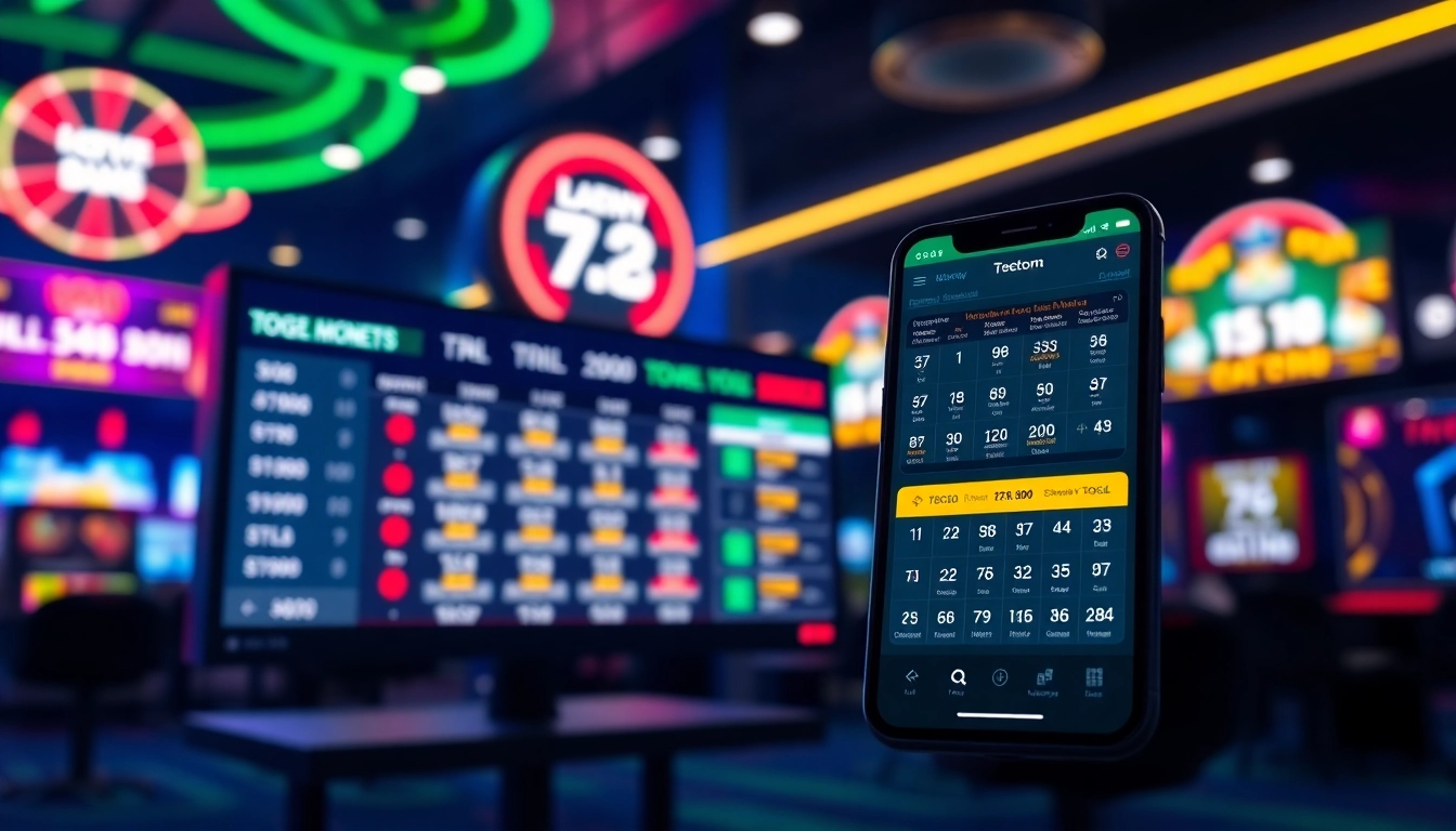 Platform togel terintegrasi dengan antarmuka perjudian online modern dan menarik.