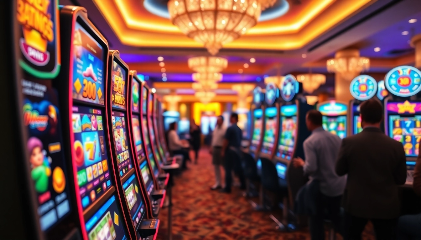 Agen toto terbaik slot dengan permainan slot menarik dan suasana kasino yang energik.