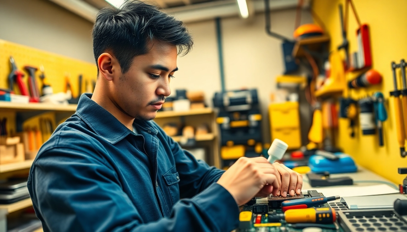 Hands-on experience of electrician apprenticeship Hawaii in a training workshop environment.