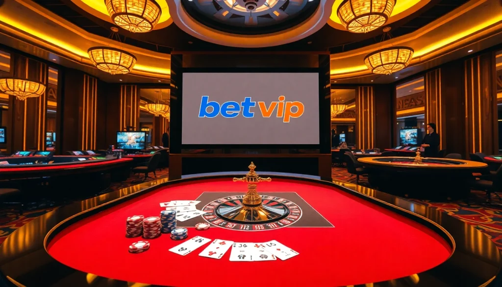 Trải nghiệm cảm giác hồi hộp và phấn khích với ứng dụng bet vip trong một casino sôi động.