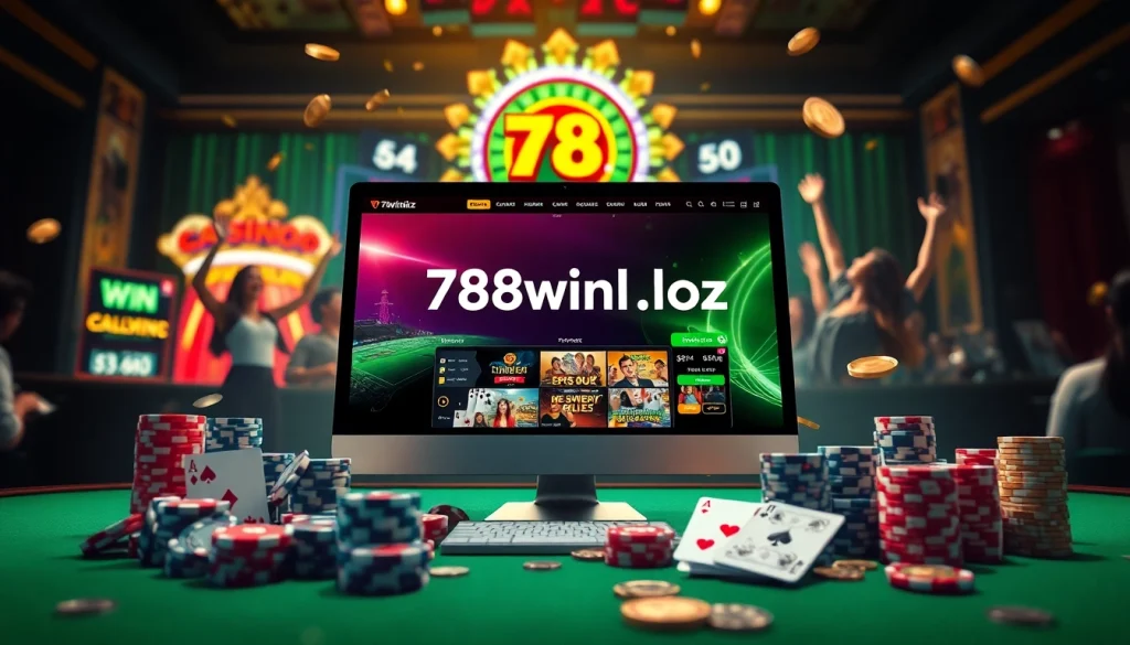 Experience the thrill of 78winbiz.com online casino with vibrant graphics and engaging gameplay elements.