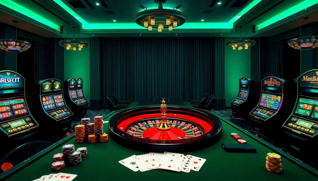 Experience premium gameplay at nhà cái bl555 with vibrant casino tables and thrilling slot machines.