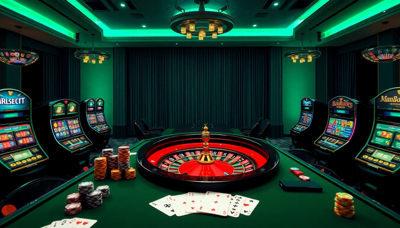 Experience premium gameplay at nhà cái bl555 with vibrant casino tables and thrilling slot machines.