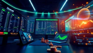 Hello88 showcases an innovative online betting interface with vibrant graphics and a modern touch.