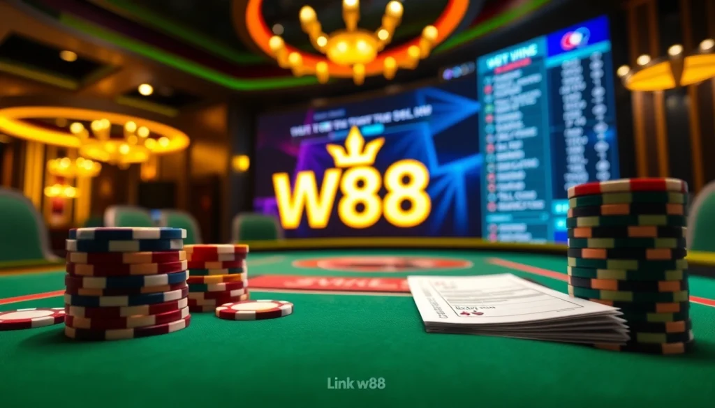 Experience excitement at W88 with engaging gameplay and luxury as you place your bets using link vao w88.