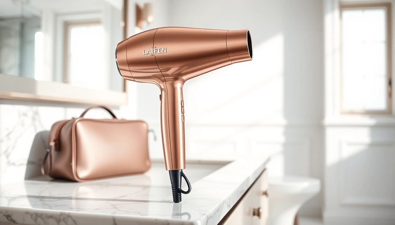 Experience the Laifen Swift Premium hair dryer with its sleek design and efficient styling features.