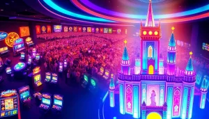 Mainkan Istana777 di dunia permainan slot online dengan atmosfer yang meriah dan penuh warna.