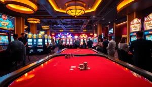 Experience the best online casinos Canada with vibrant gaming tables and enthusiastic players.