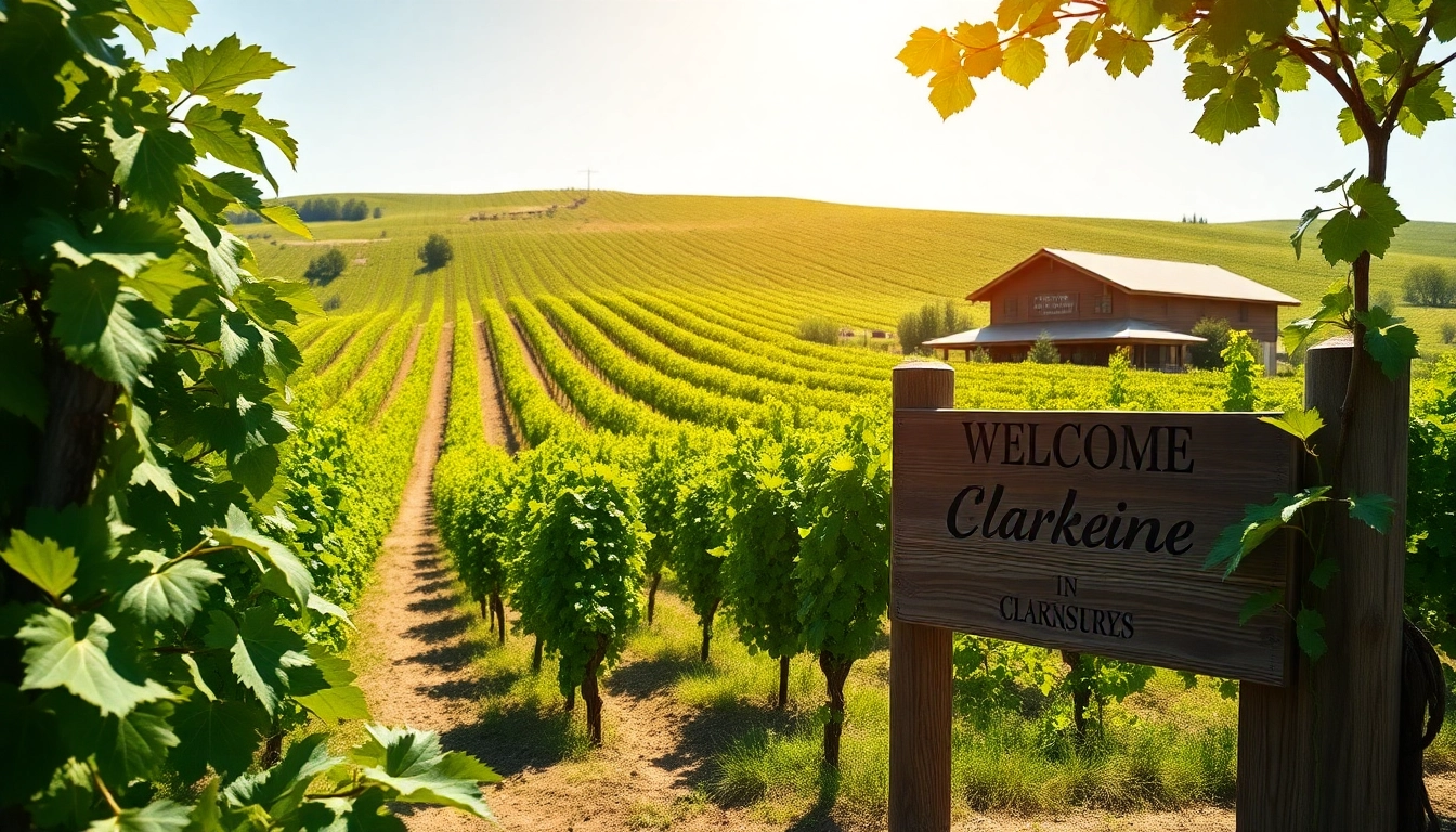 Visit the picturesque wineries in Clarksburg featuring lush vineyards and inviting tasting rooms.