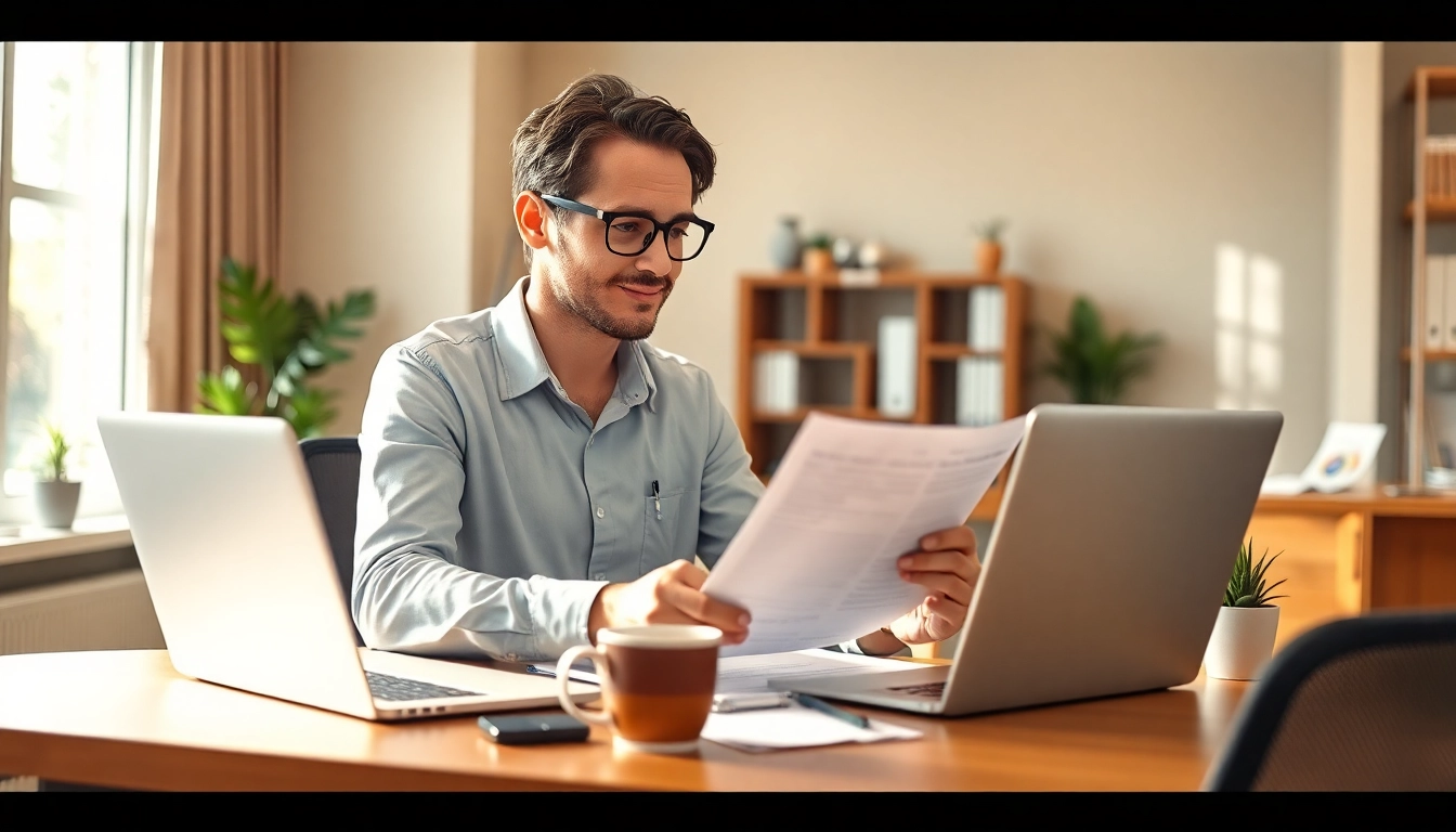 Obtain an online warranty quote through a consultation with an expert in a modern office.