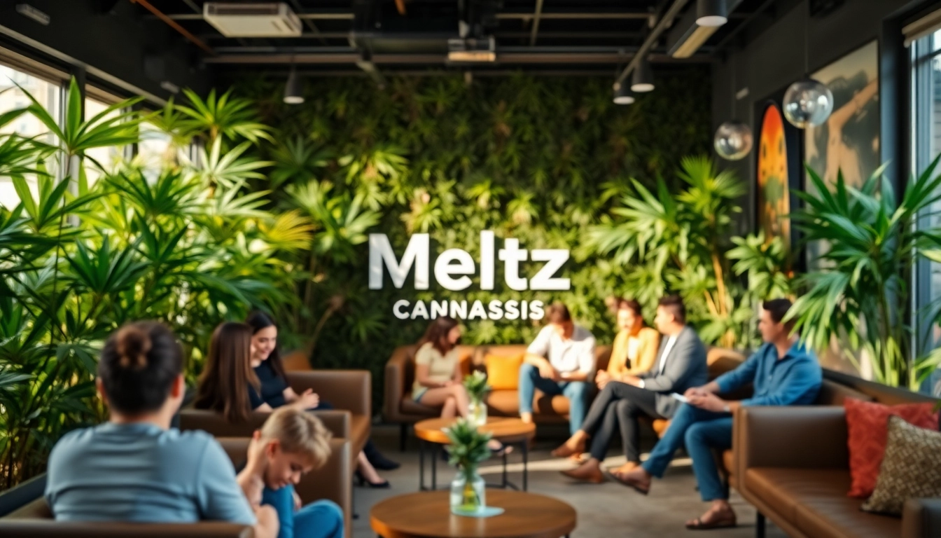 Experience the welcoming ambiance at Meltz Cannabis Club Madrid fostering community and relaxation.