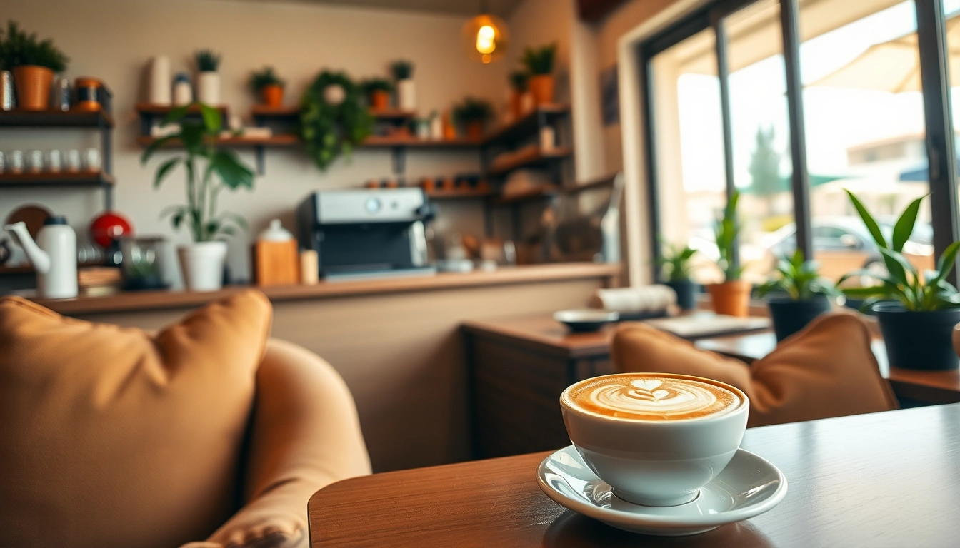 Köstlicher Kaffee wird im Coffee Shop Lloret de Mar serviert und läd zum Entspannen ein.