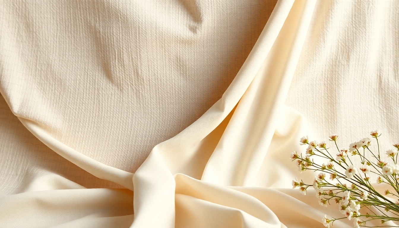 De veelzijdigheid van hydrofiel katoen weergegeven met zachte stoffen en stijlvolle accessoires.